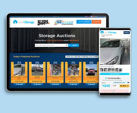 Website Design for Storage Auctions