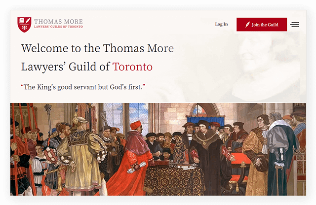 Thomas-More-Guild-Toronto-Web-Design-Thinkbound-1